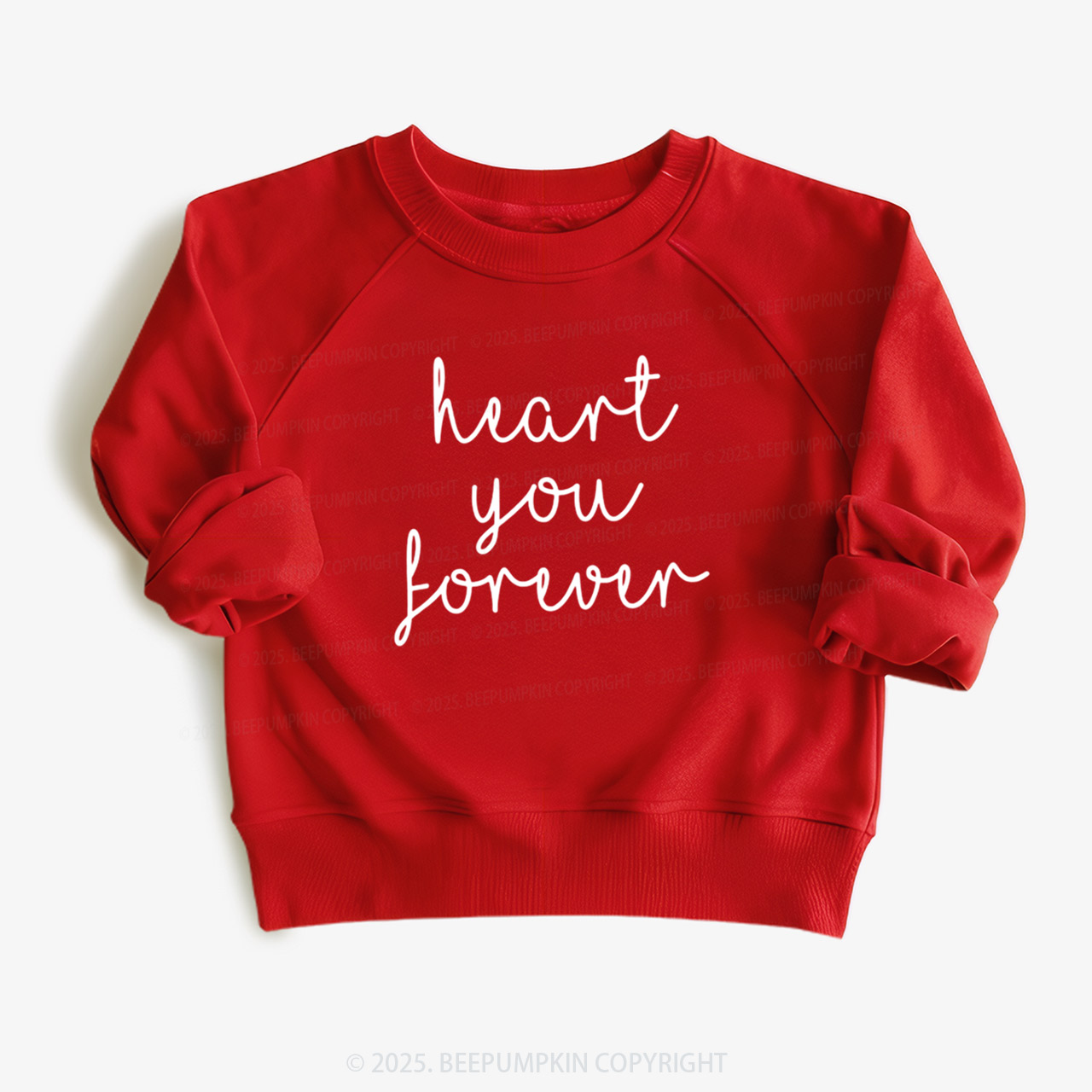 Heart You Forever Valentine's Day Kid's Sweatshirt