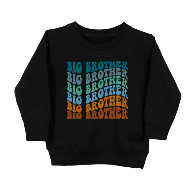 Retro Big Brother Kids Sweatshirt