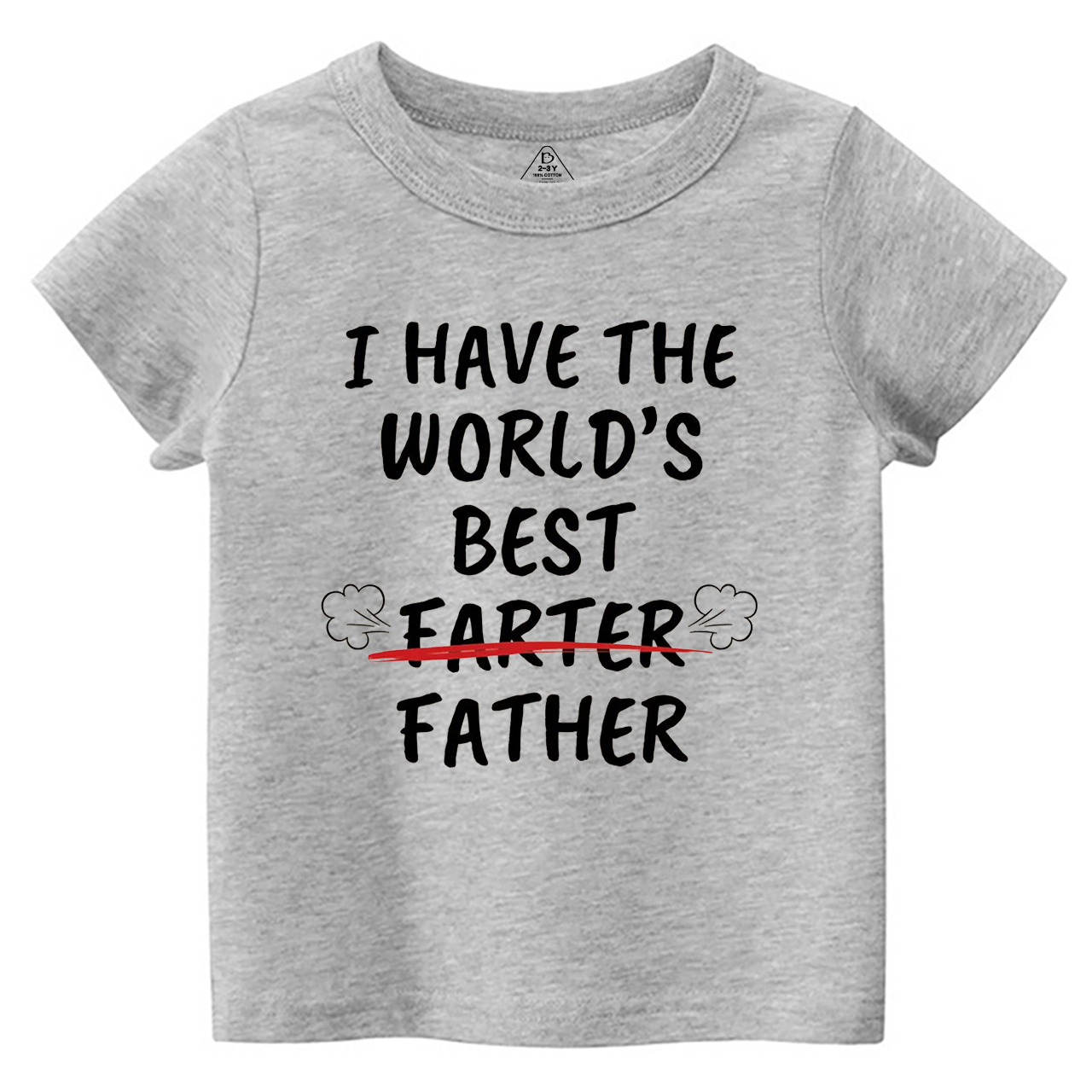 World's Best Farter Father Toddler&Kid's Tees Beepumpkin 7