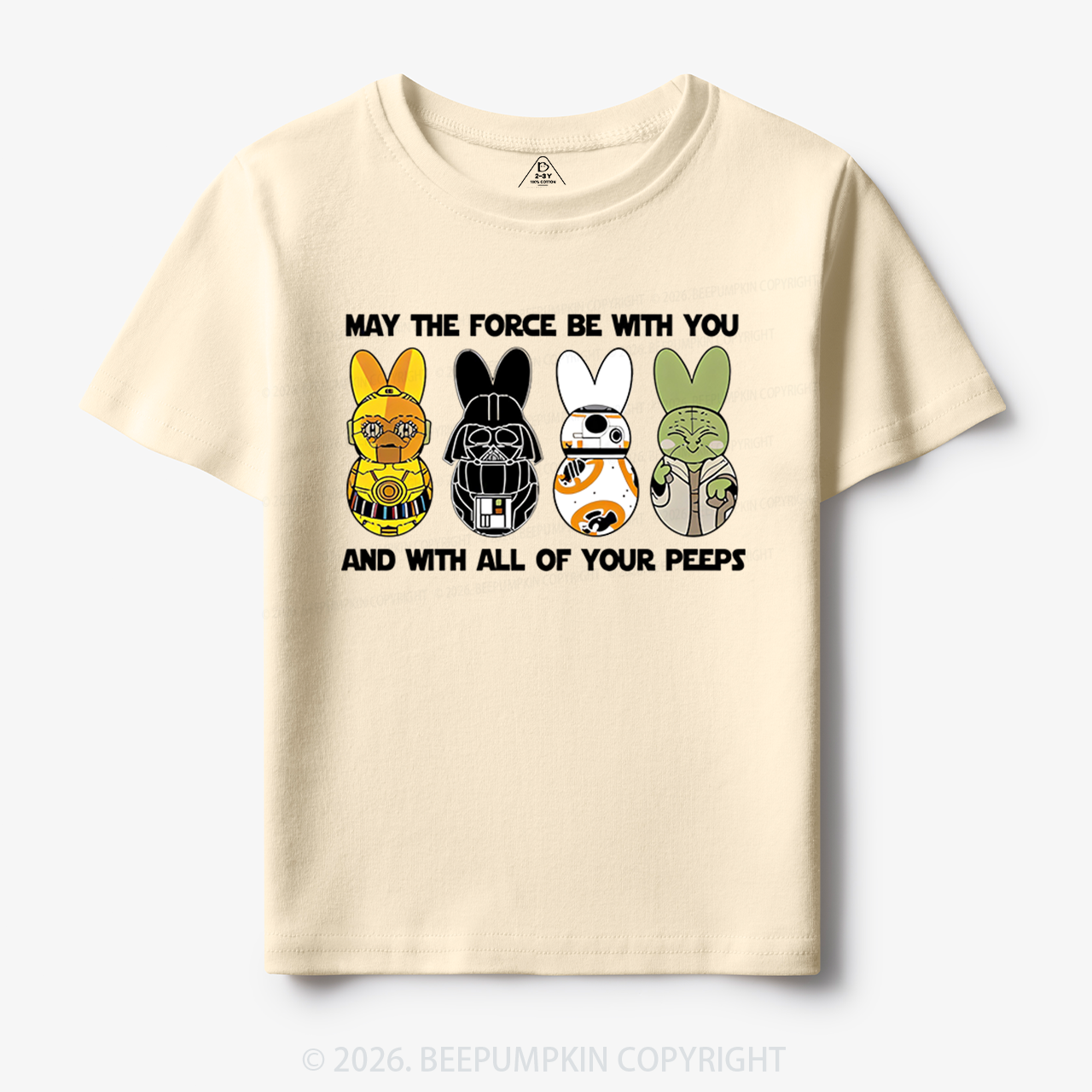 Bunny Ears Happy Easter Toddler&Kid's Tees Beepumpkin
