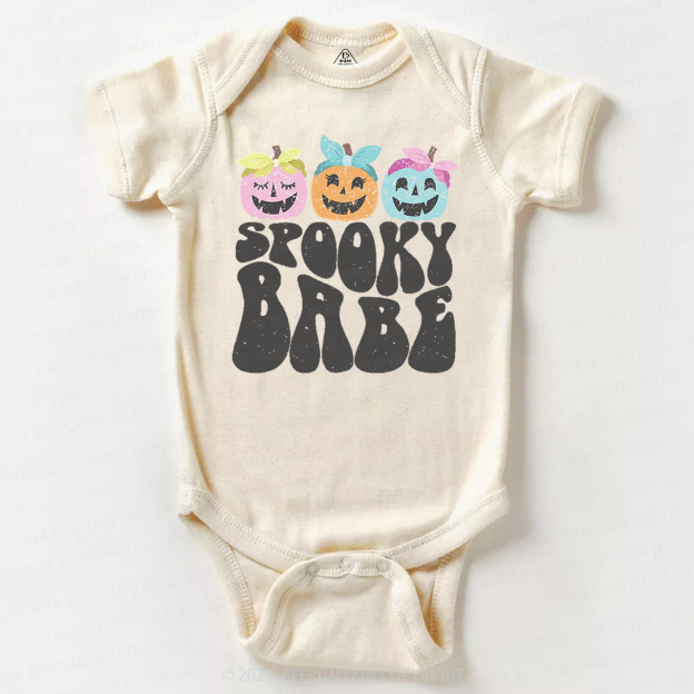 Spooky Babe Halloween Baby Bodysuits 