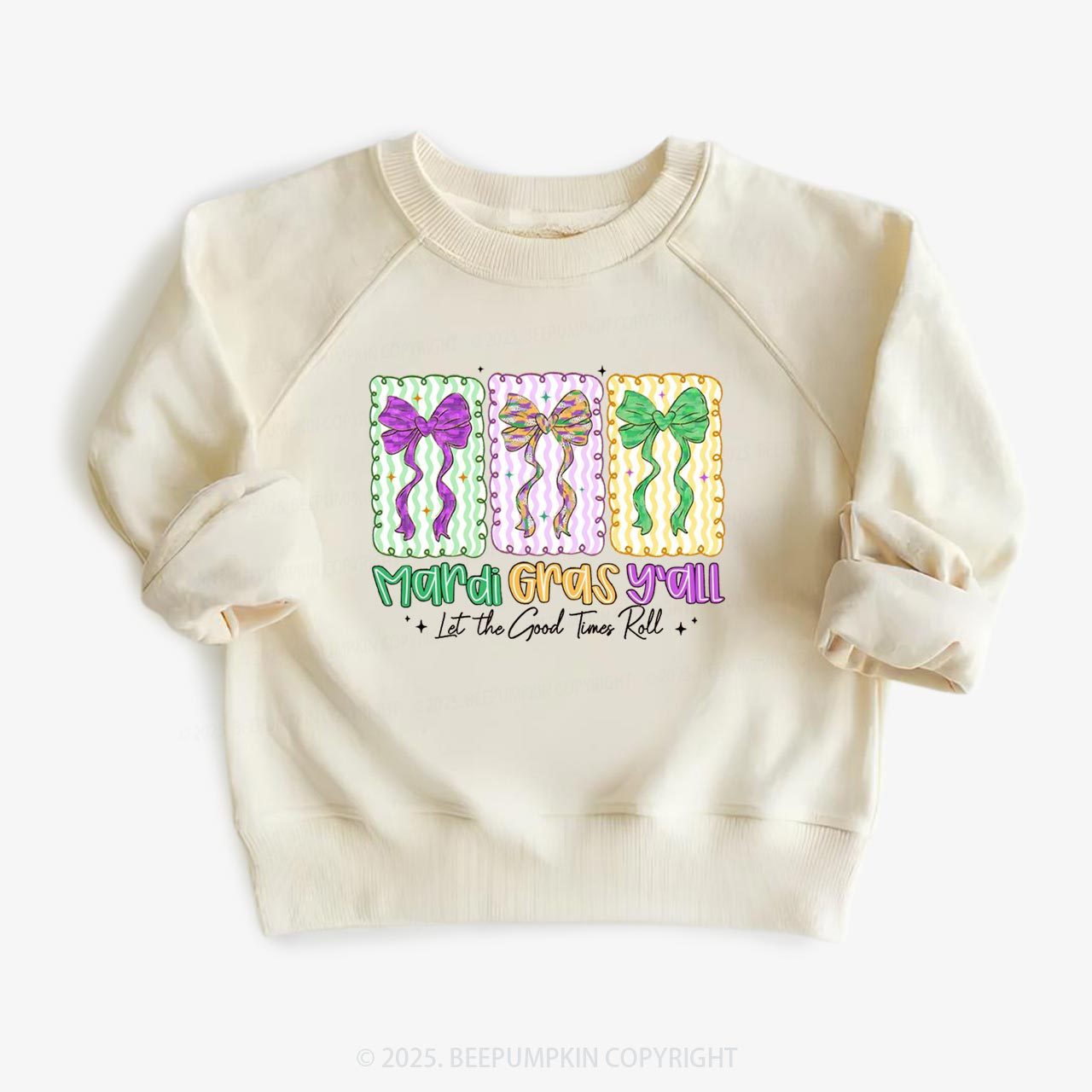Let The Good Times Roll Kid's Sweatshirt