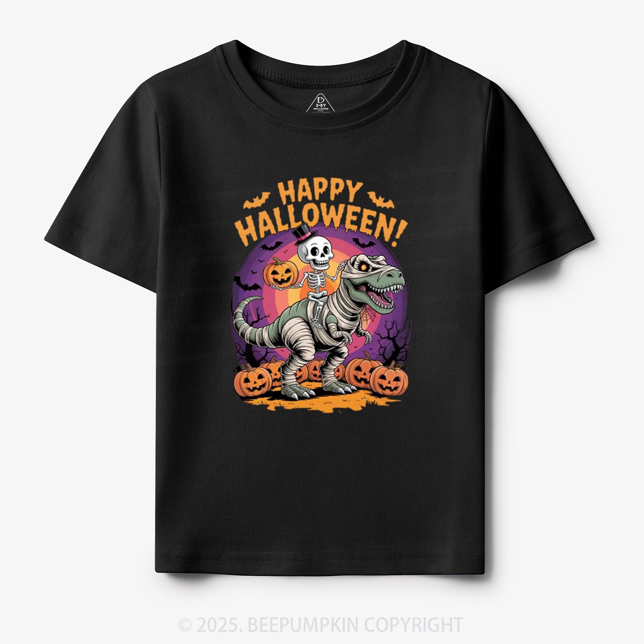 Happy Halloween Toddler&Kid's Tees Beepumpkin