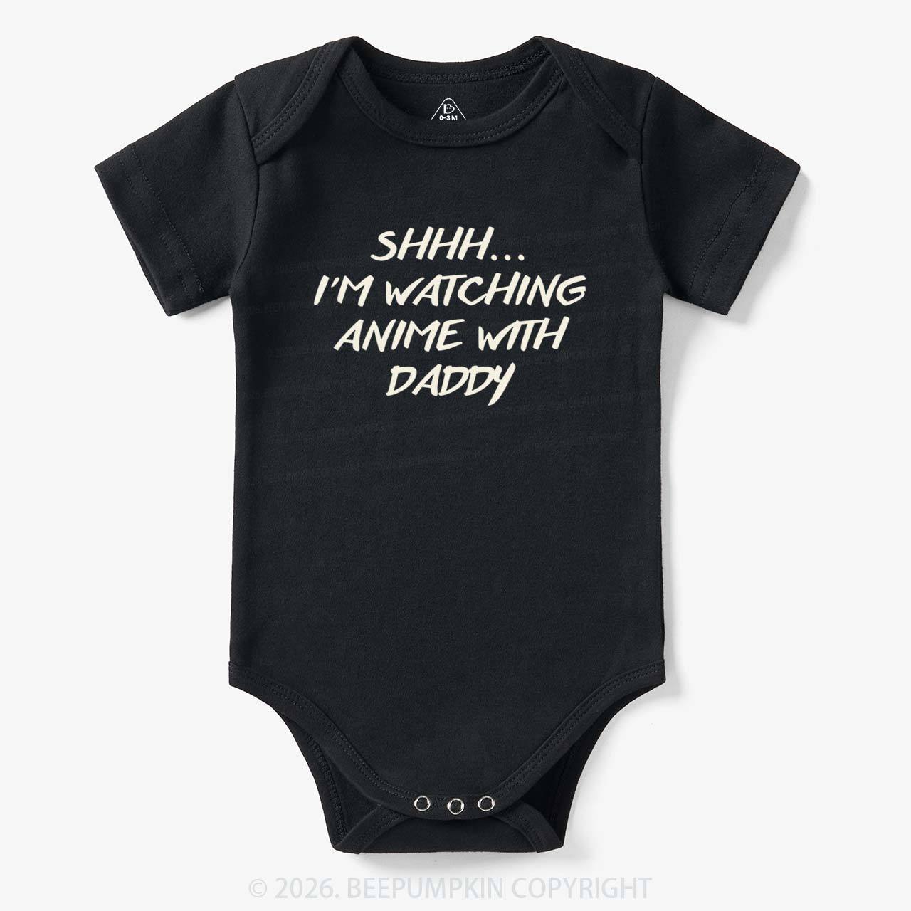 Shhh... I'm Watching Anime With Daddy Bodysuit