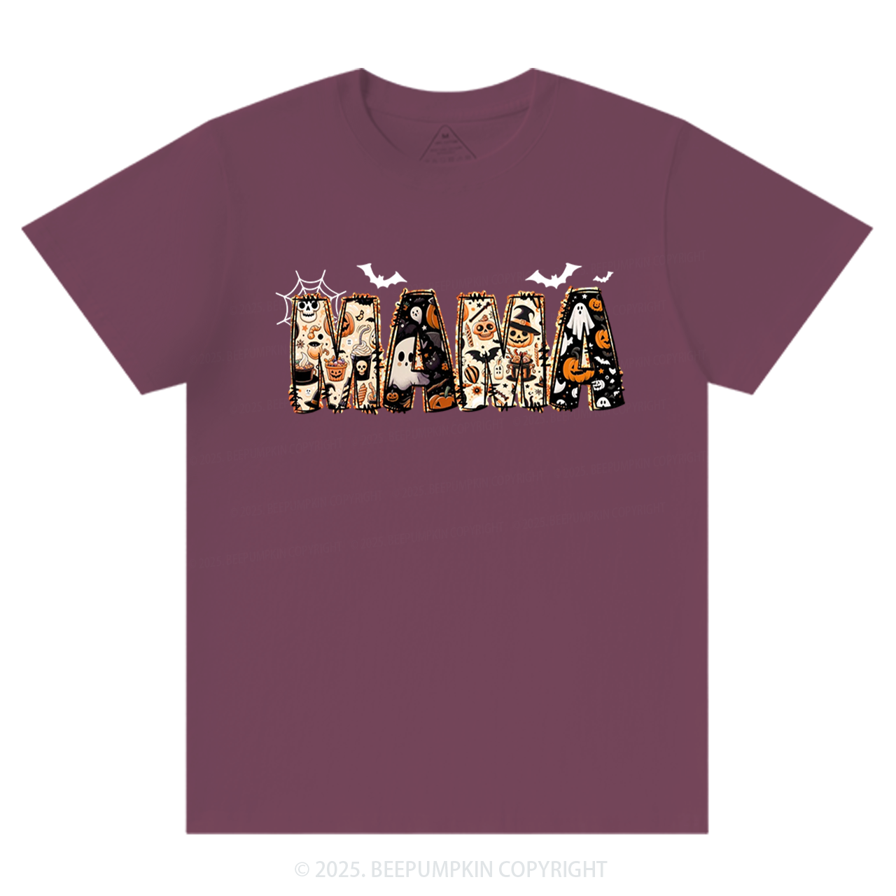 Personalized Halloween Mama T-Shirts Beepumpkin