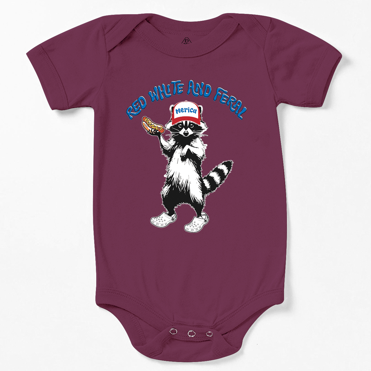 Red White And Feral Bodysuit Beepumpkin