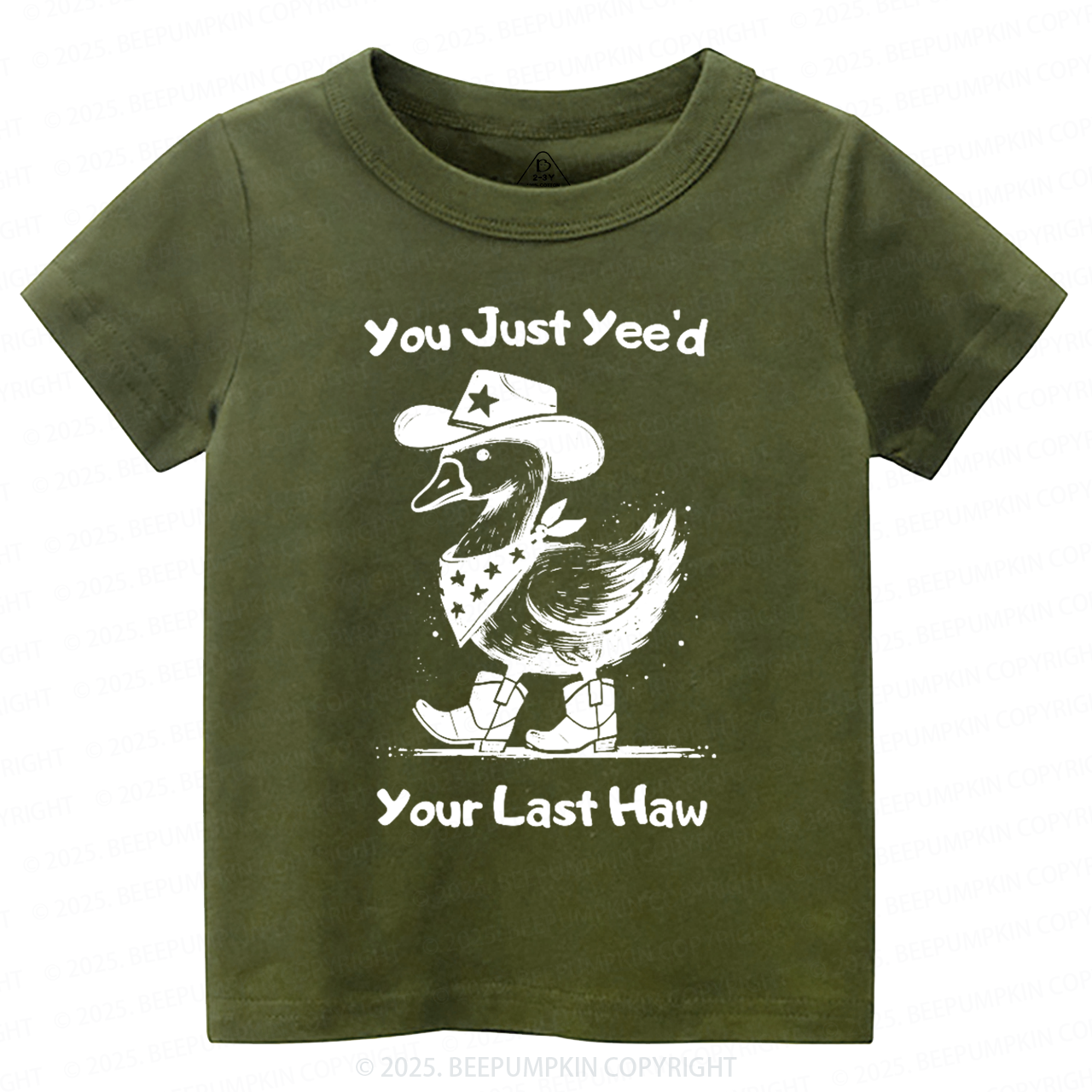 You Just Yee'd Your Last Haw Toddler&Kid's Tees Beepumpkin