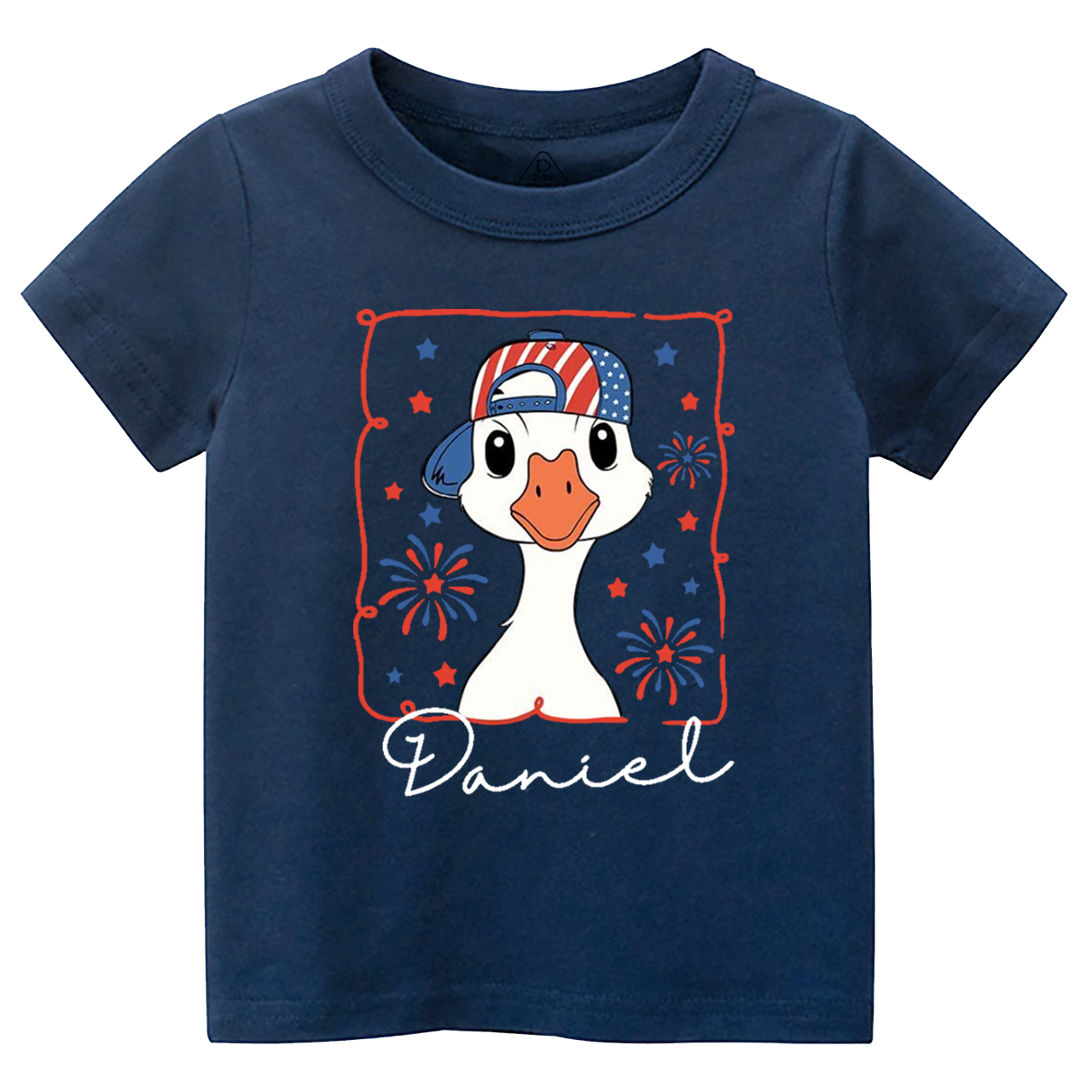 4th Of July Mama Goose Toddler Tees