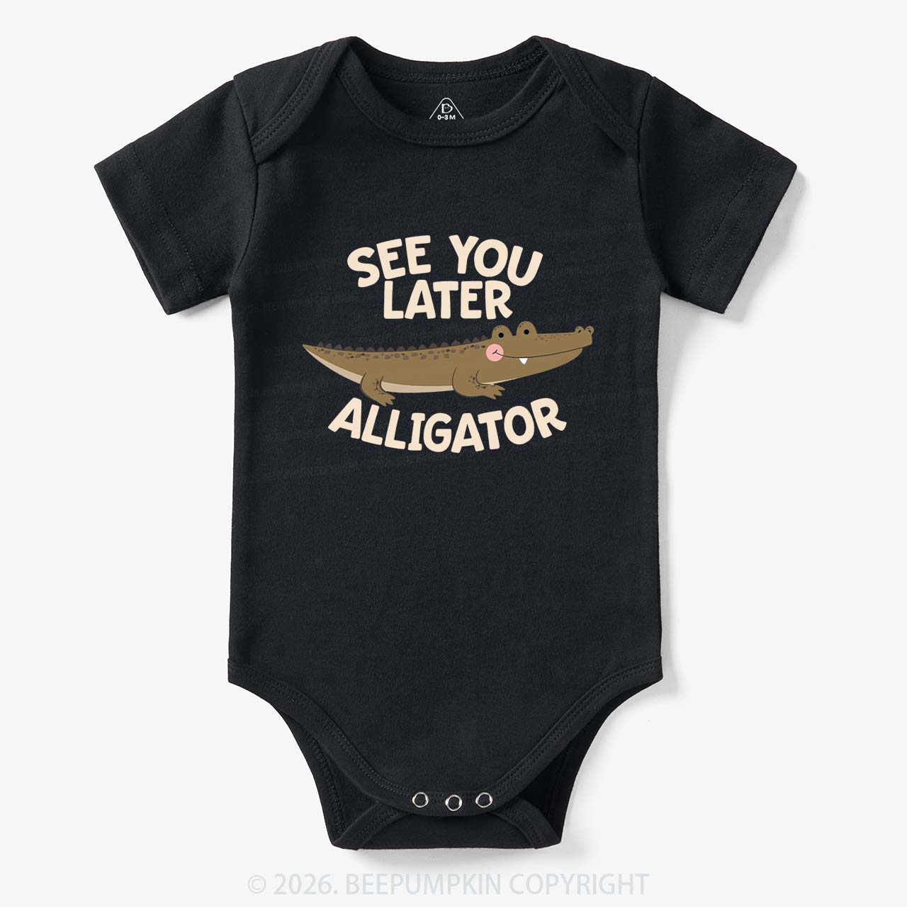 See You Later Alligator In A While Crocodile Twin Bodysuit