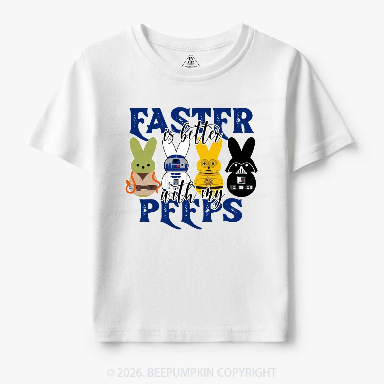 Easter Is Better With My Peeps Toddler&Kid's Tees