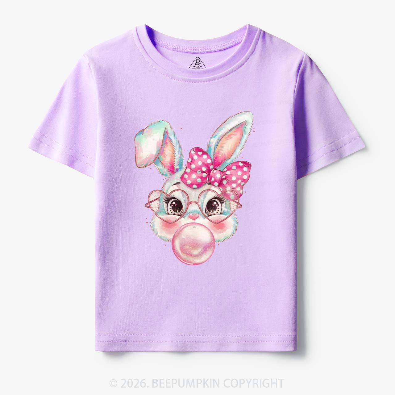 Sassy Bunny Bubble Toddler&Kids Tees