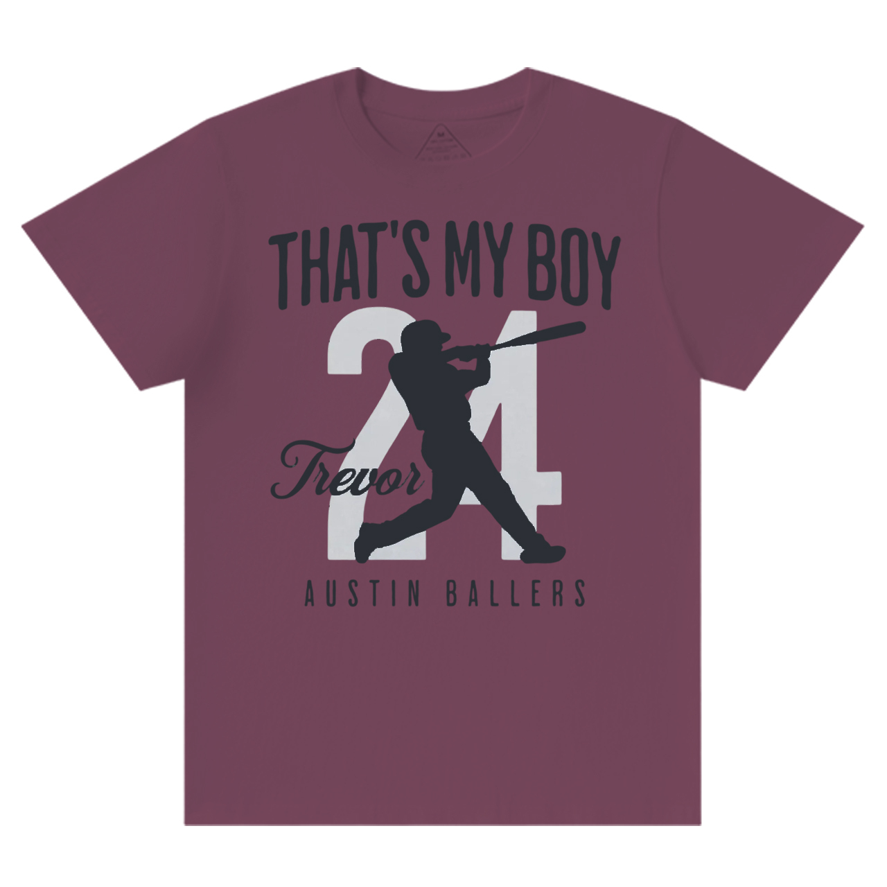 Personalized That's My Boy Baseball T-Shirts Beepumpkin