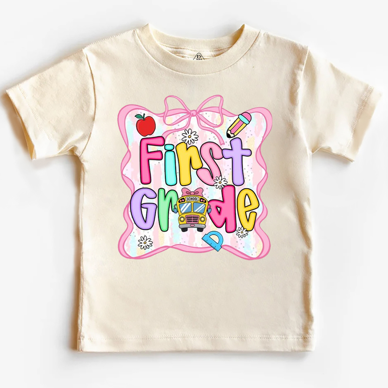 Personalized Bow Back To School Gift Bag Toddler&Kid's Tees Beepumpkin 