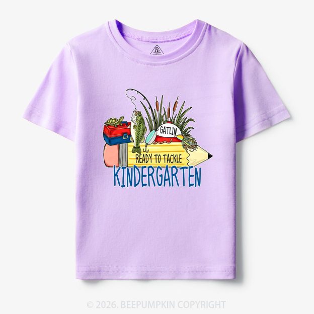 Personalized Fish Pencil Back To School Toddler&Kid's Tees