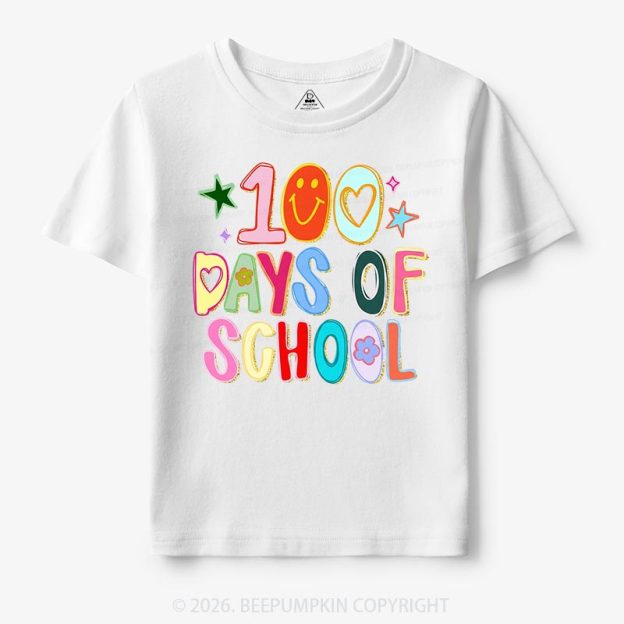 Color Pop 100 Days Brighter Toddler&Kid's Tees