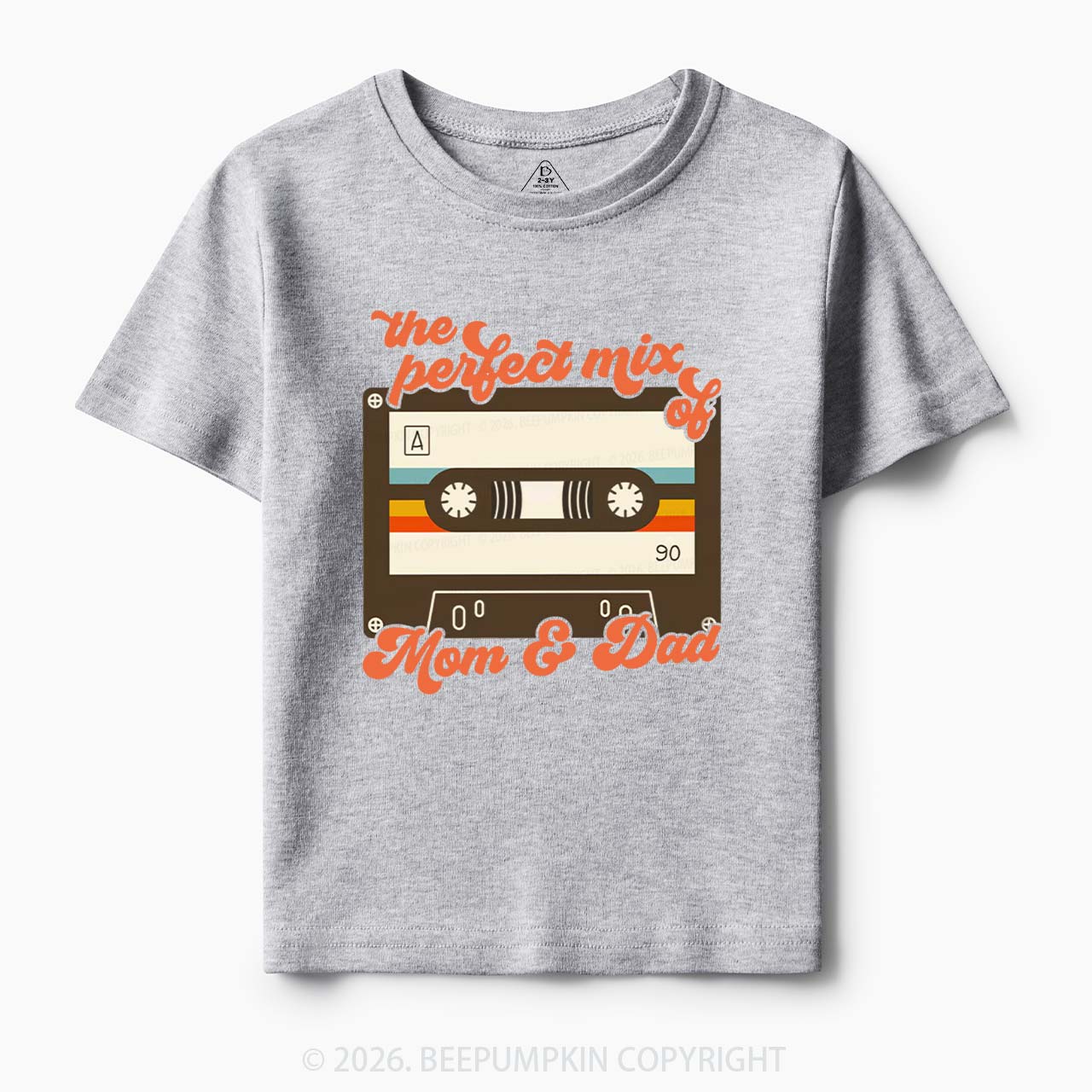 The Perfect Mix of Mom and Dad Toddler&Kid's Tees Beepumpkin