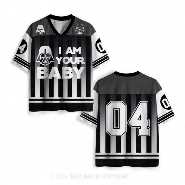 Retro FATHER & BABY Mesh Jersey For Family