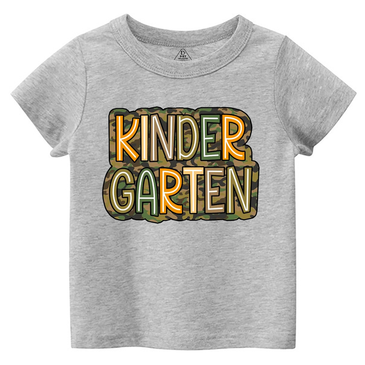 Personalized Camouflage Grade Toddler&Kid's Tees Beepumpkin 