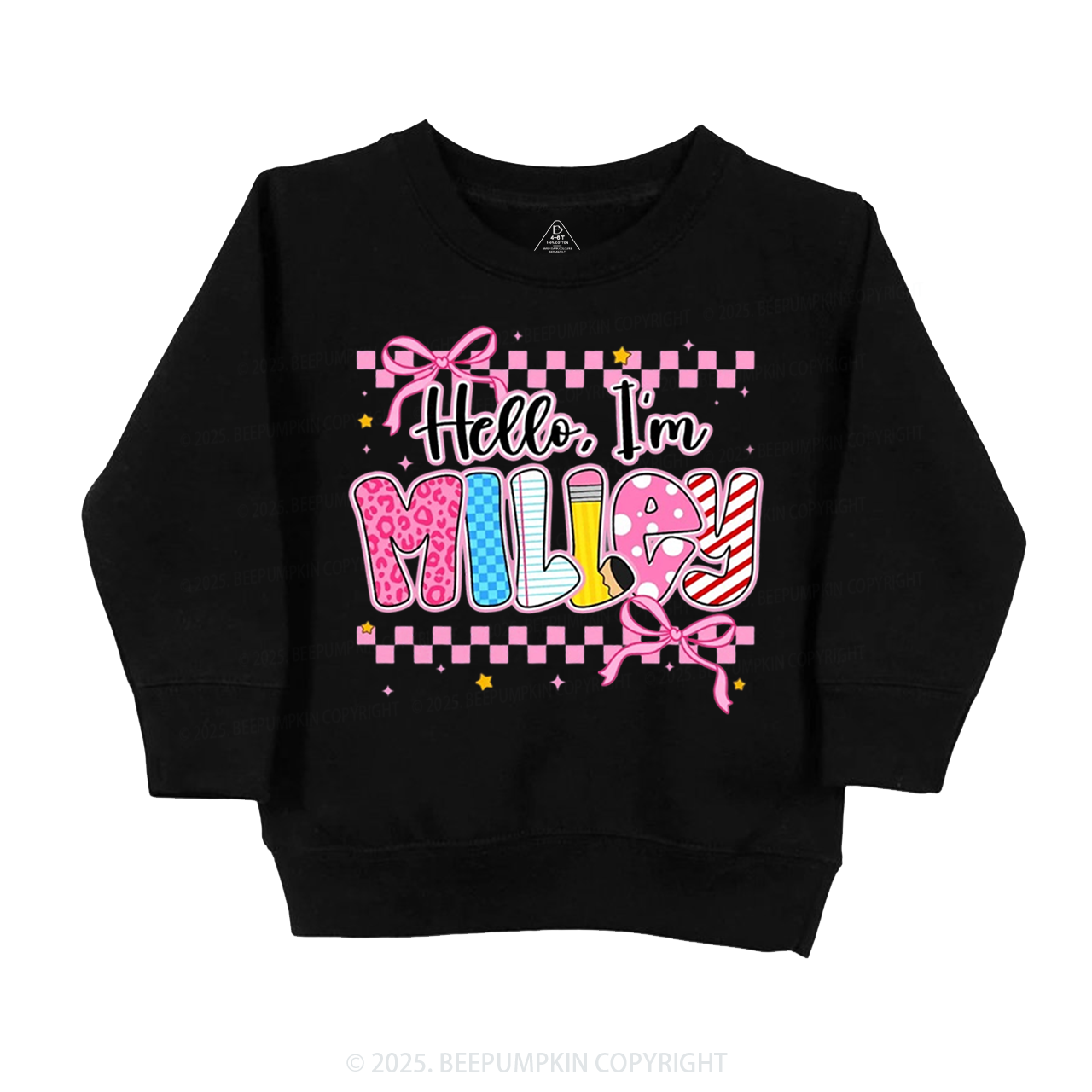 Personalized Sweet & Sassy Kid's Sweatshirt