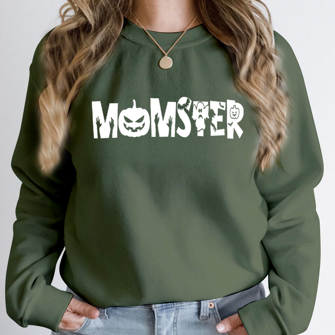 Momster outlets Halloween Sweatshirt