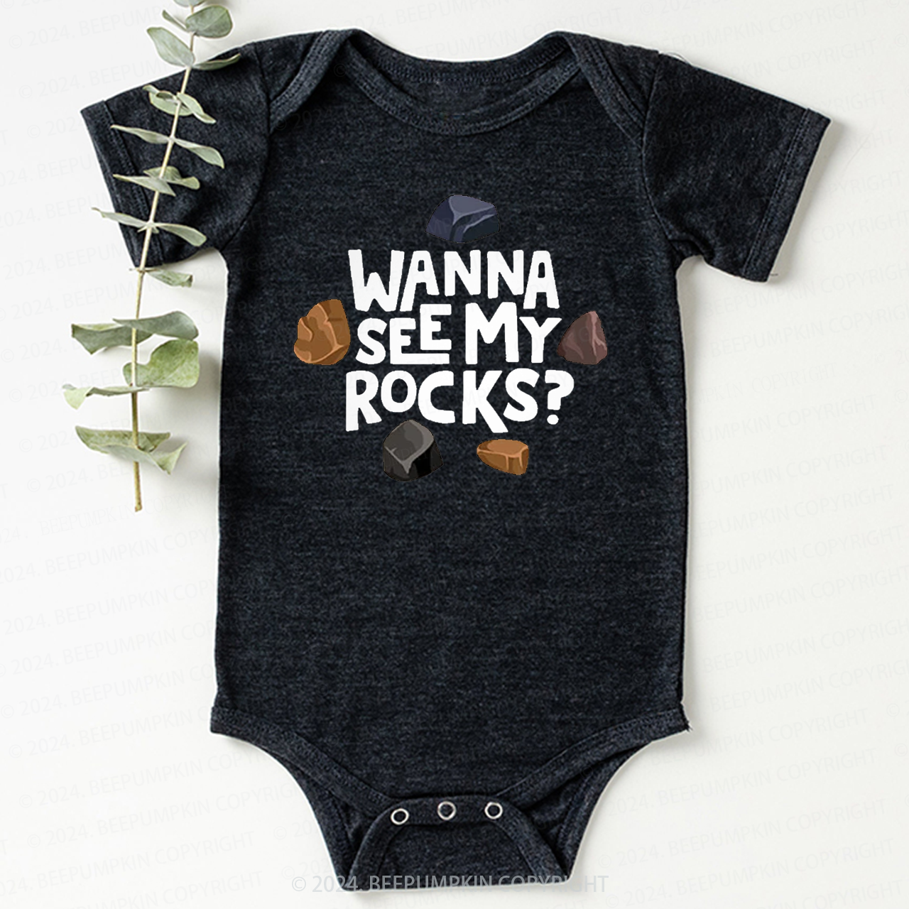 Wanna See My Rocks Bodysuit For Baby 8