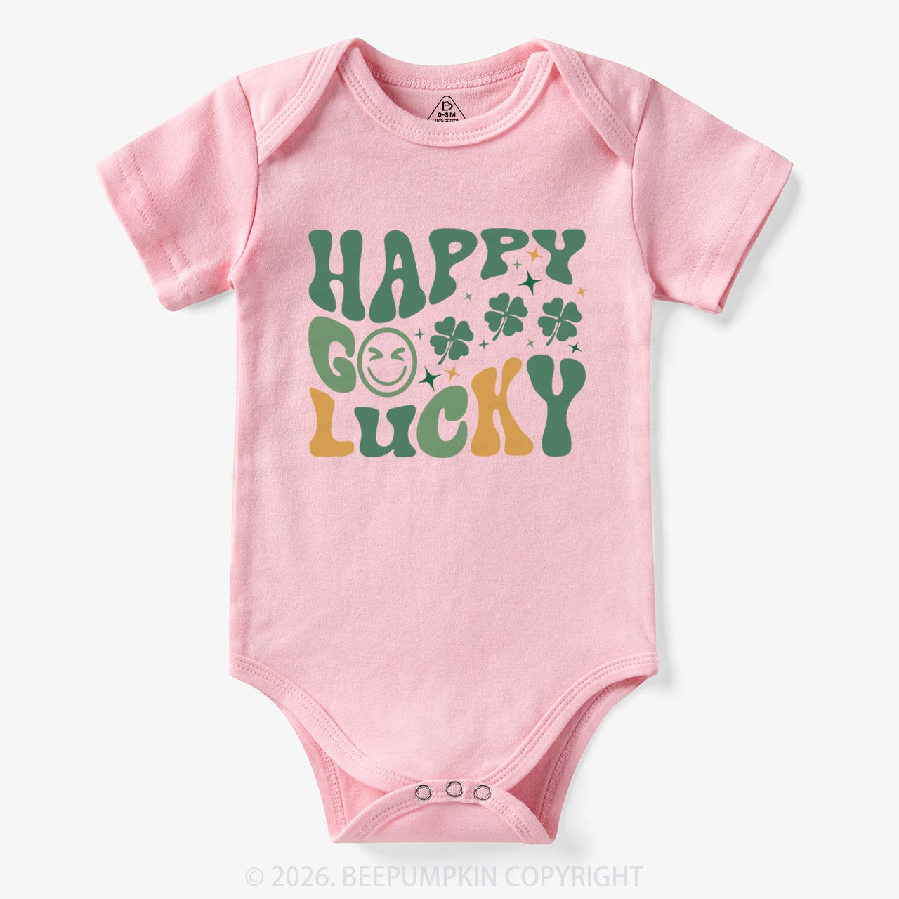 Happy Go Lucky Retro Bodysuit