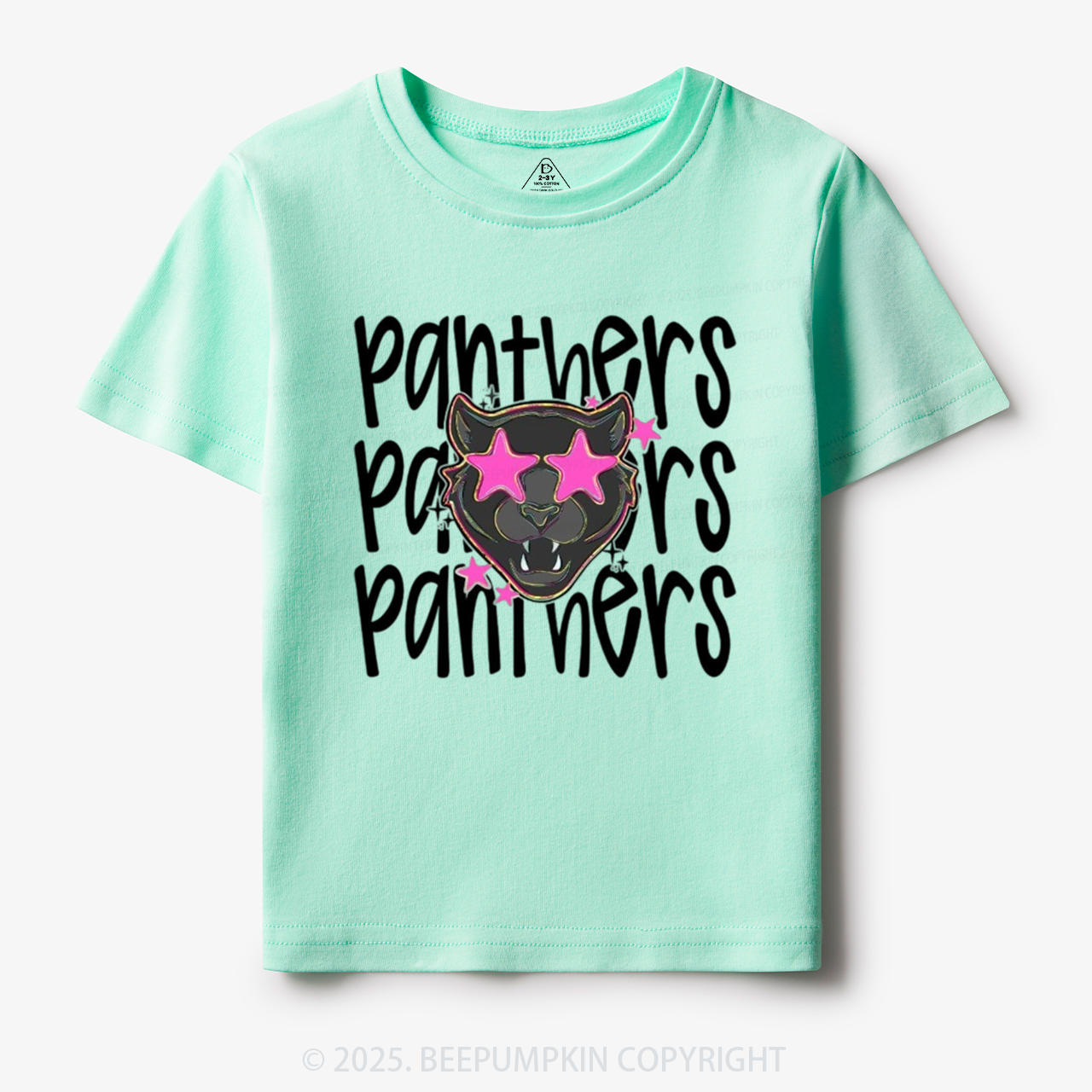 School Mascot Panthers Toddler&Kid's Tees Beepumpkin