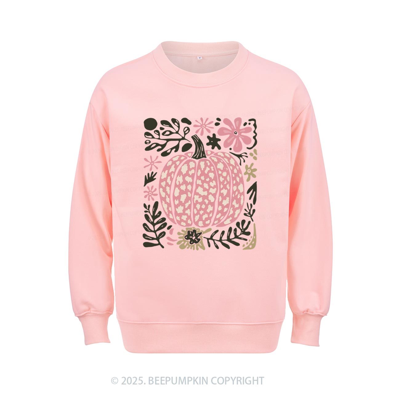 Leopard Pink Pumpkin Sweatshirt Beepumpkin