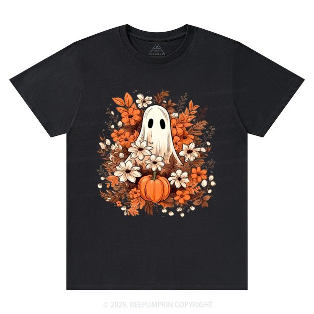 Watercolor Spooky Ghost T-Shirts Beepumpkin