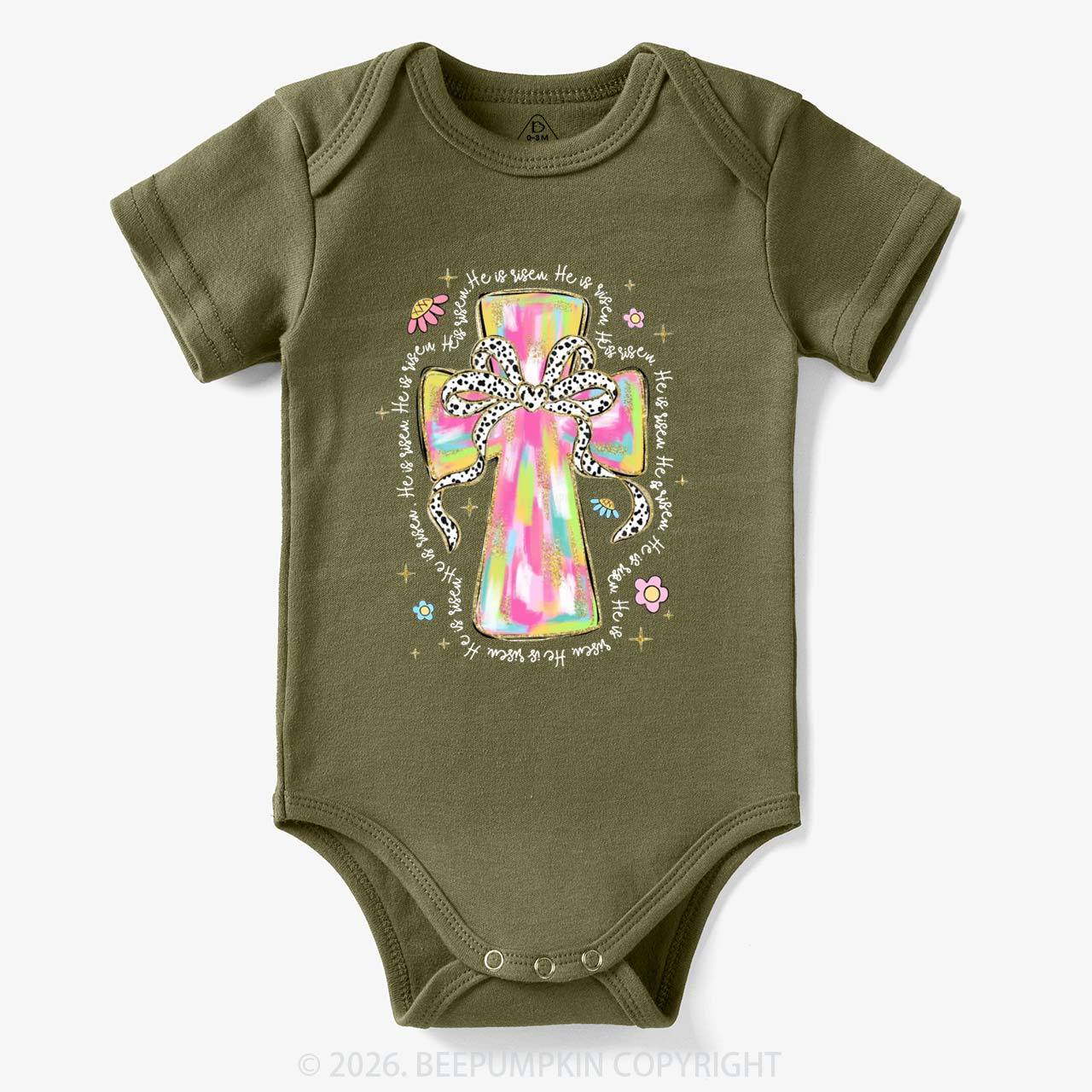 Pastel Easter Christian Baby Bodysuit