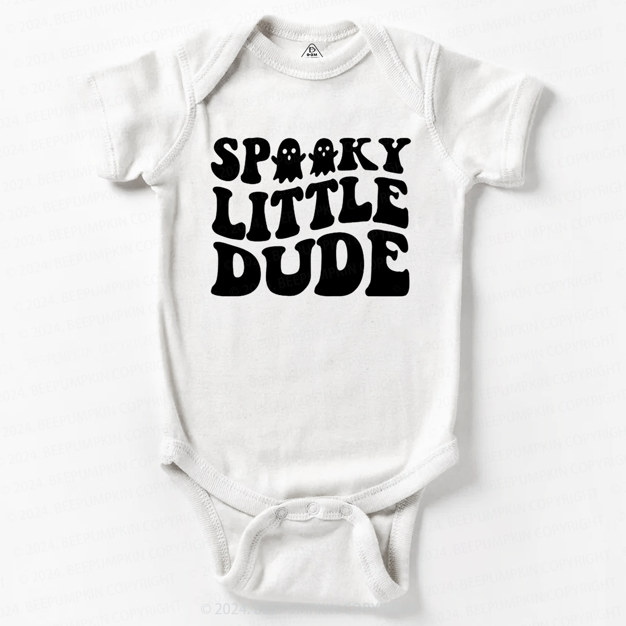 Spooky Little Dude Halloween Baby Bodysuits 