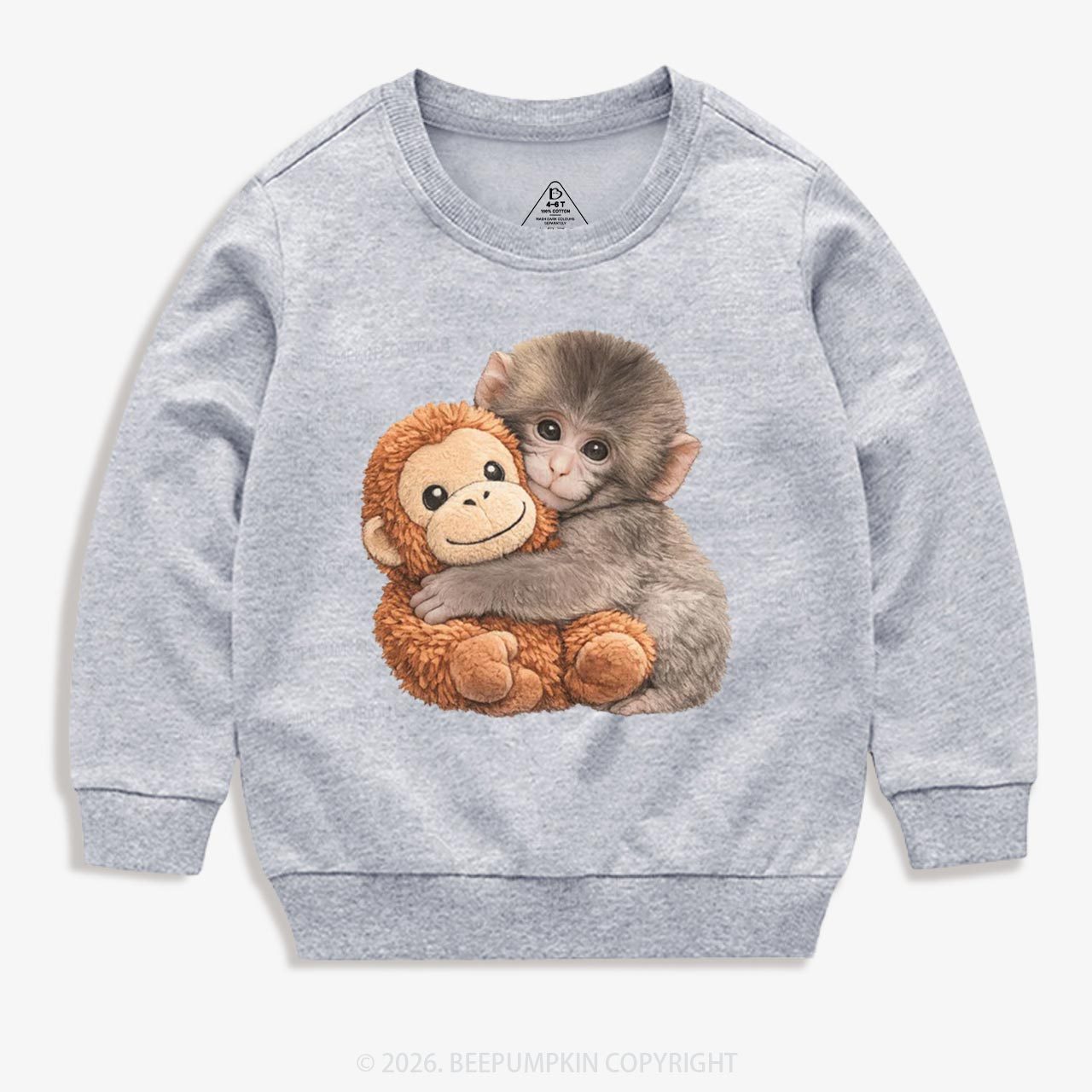 Punch The Monkey Kid's Sweatshirt