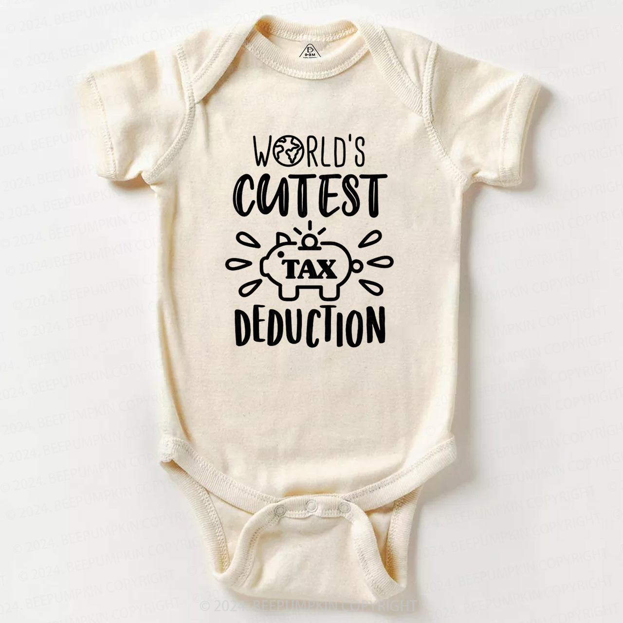 World's Cutest Tax Deduction Baby Bodysuit 7