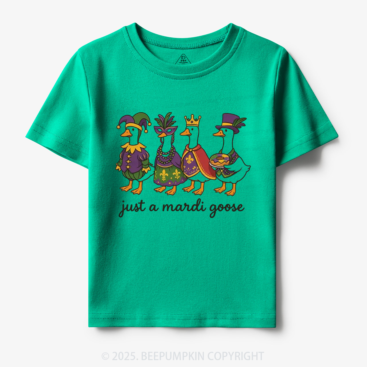 Just A Mardi Goose Toddler&Kid's Tees Beepumpkin