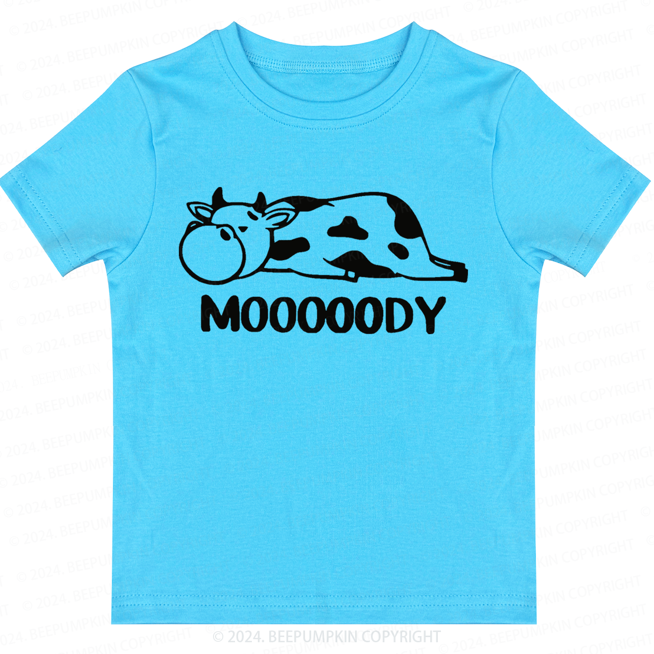 Mooooody Cow Toddler&Kids Tees  