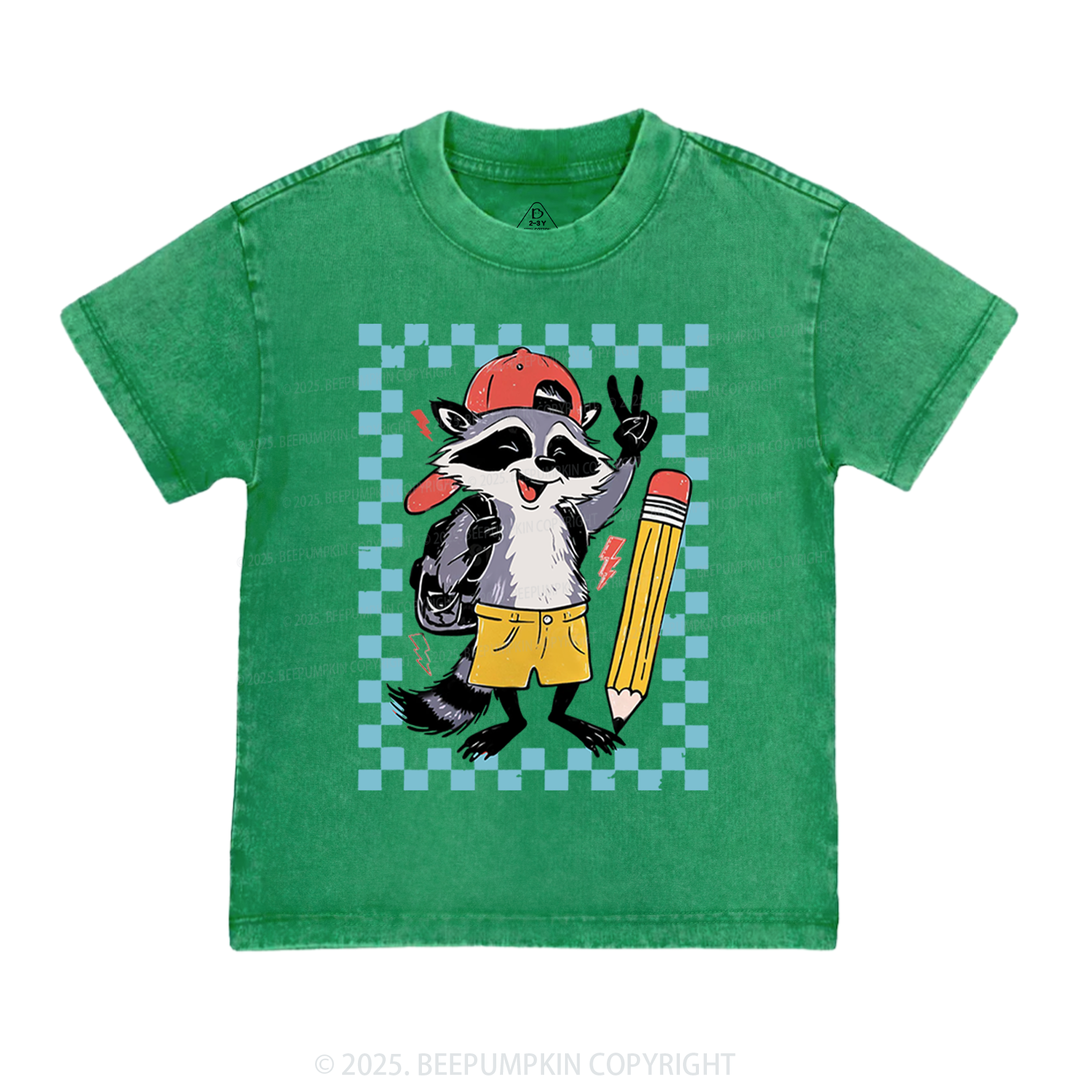 Personalized Backpack Buddy Toddler&Kids Washed Tees