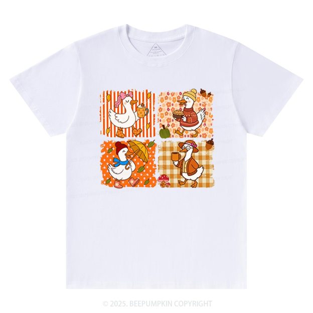 Silly Goose Autumn T-Shirts Beepumpkin