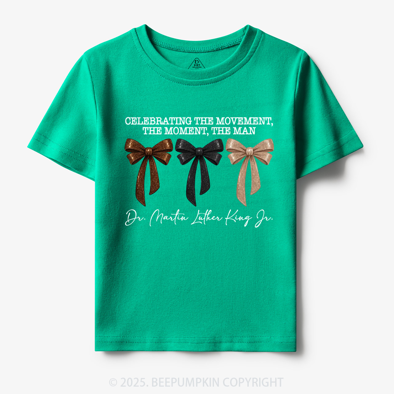 Golden Dream Bows Toddler&Kid's Tees Beepumpkin