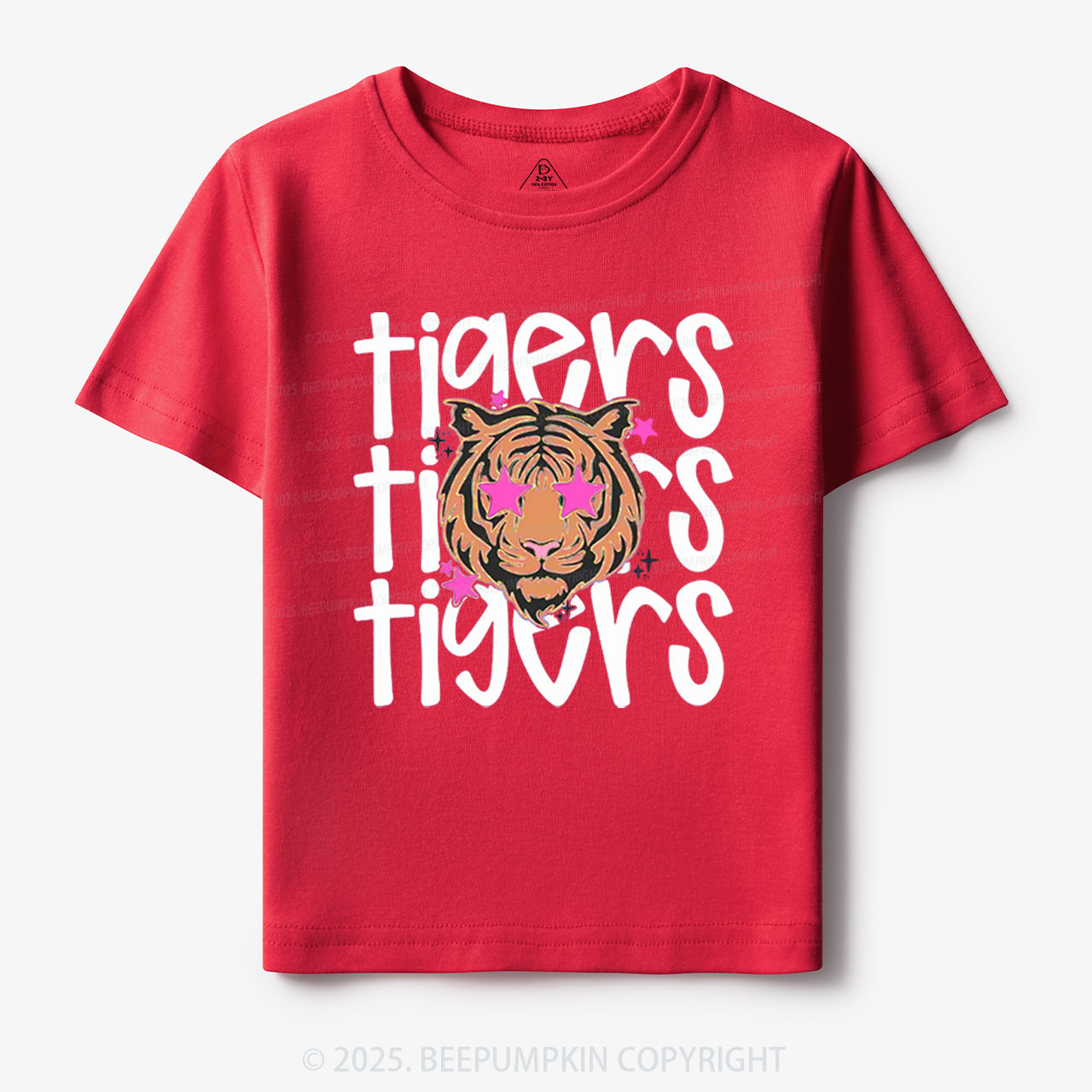 School Mascot Tigers Toddler&Kid's Tees Beepumpkin