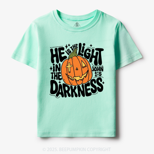 He Is The Light In The Dark Toddler&Kid's Tees Beepumpkin