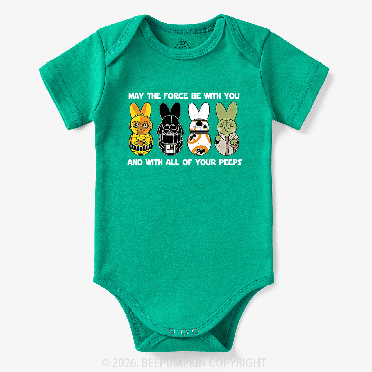 Bunny Ears Happy Easter Bodysuit