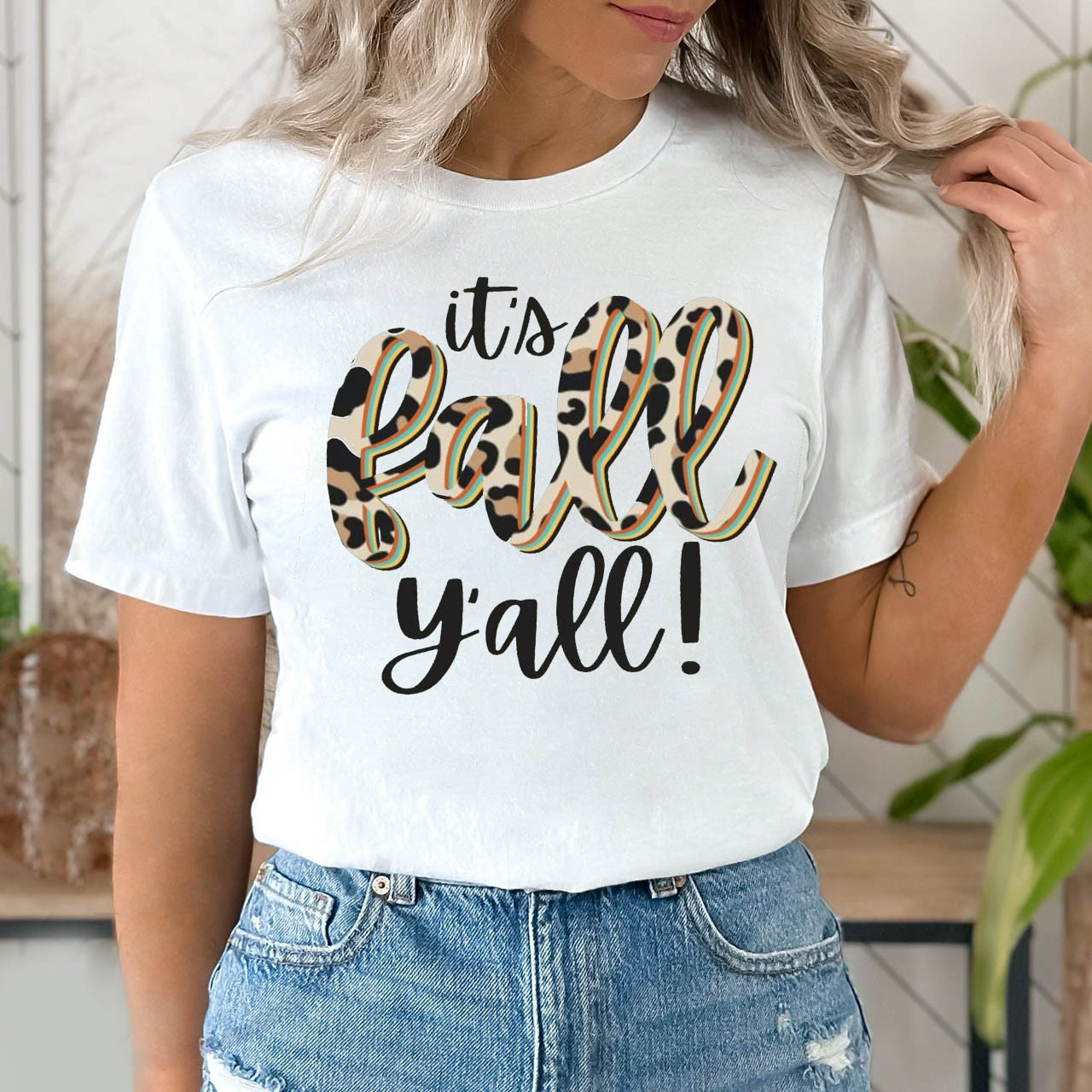 It's Fall Y'all Pumpkin Shirts For Her