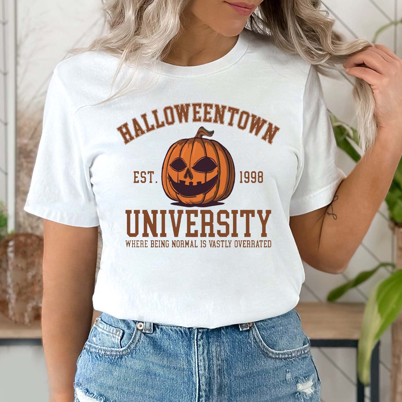 Halloween Town Est 1998 Fall Shirt