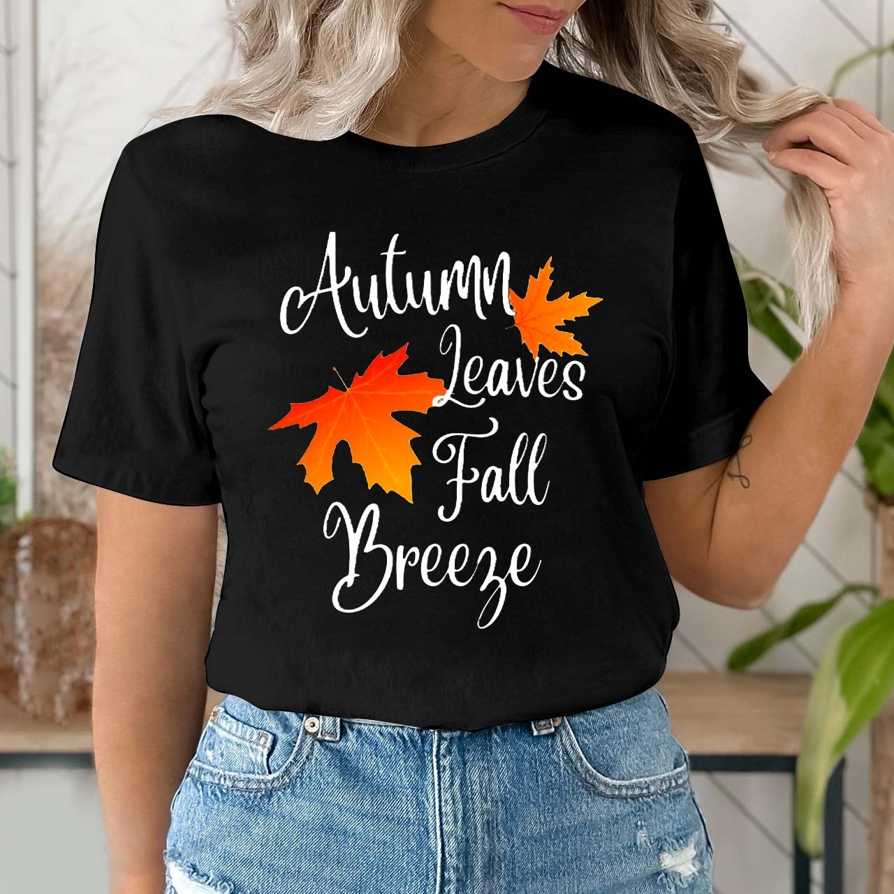Autumn Leaves Fall Breeze T-shirt