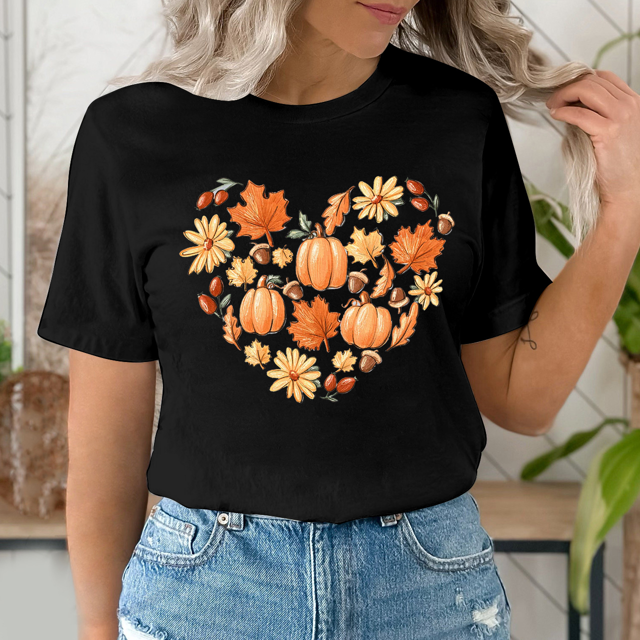 Peace Love Heart Shirt For Her