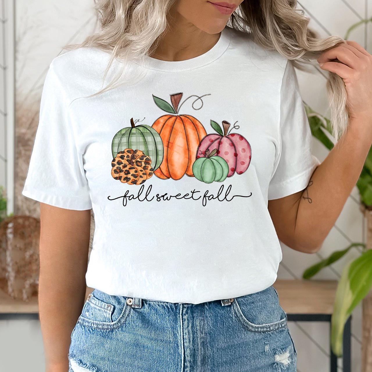 Pretty Pastel Pumpkins Fall Sweet Fall Tees