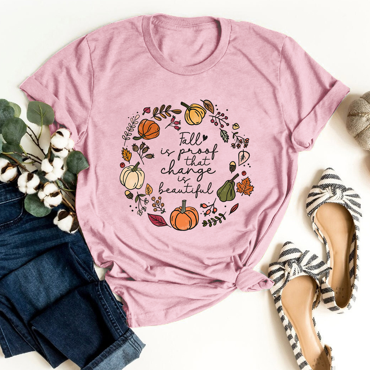Fall Is Proof That Change Is Beautiful Shirt 