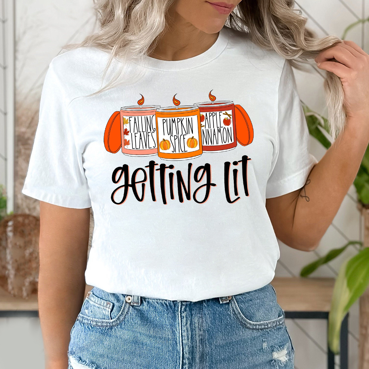 Getting Lit Candles Shirt For Her