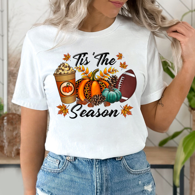 Tis The Season Pumpkin Shirt For Her