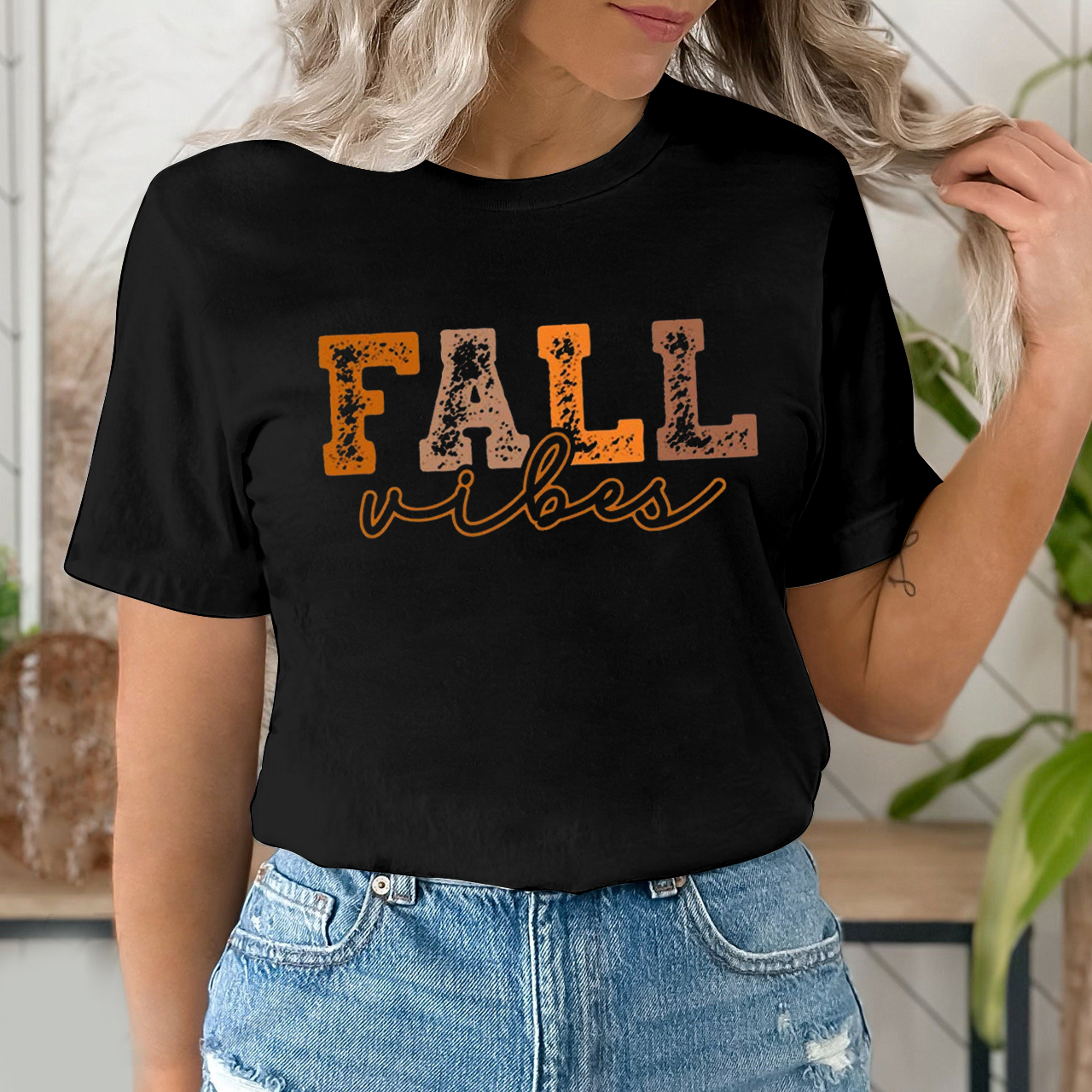 Fall Vibes Halloween Shirt For Her